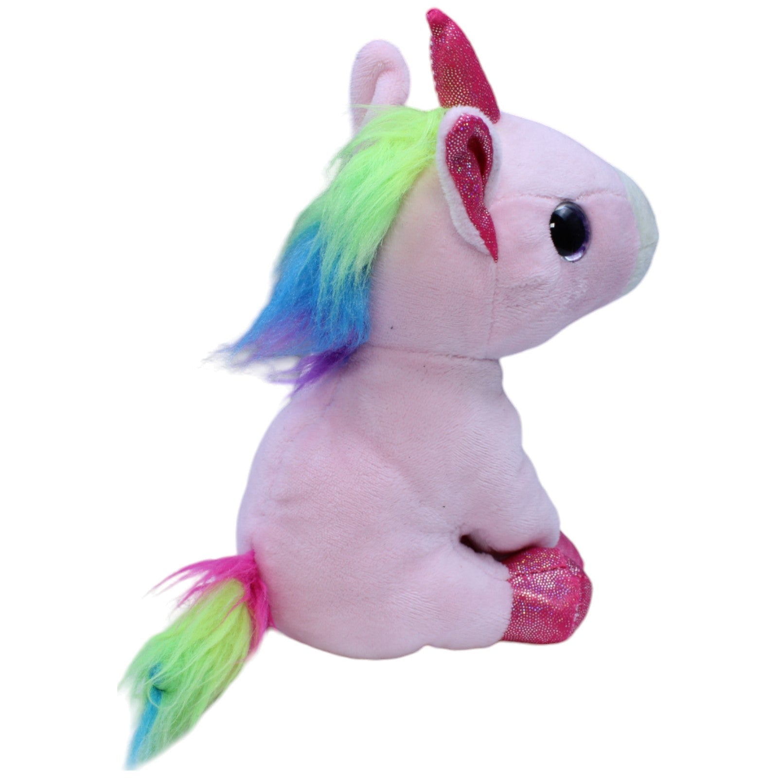 1236350 Windel Glubschi Einhorn, sitzend Kuscheltier Kumpel Leo Gebraucht