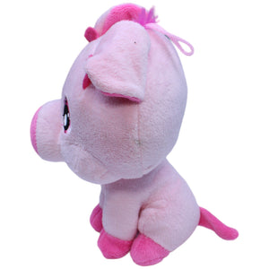 1236361 Chris Toys Süßes Schwein mit pinken Haaren Kuscheltier Kumpel Leo Gebraucht