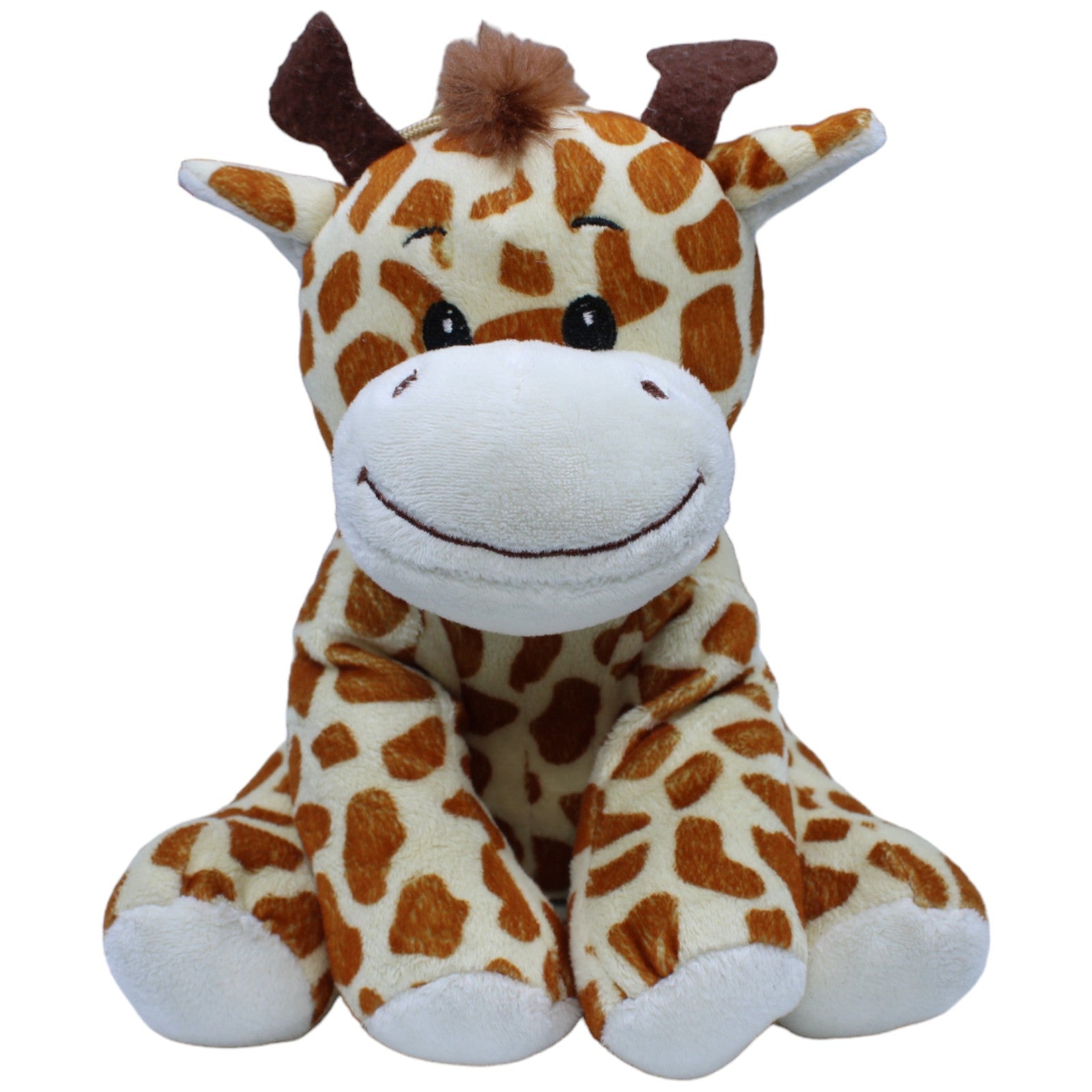 1236362 Unbekannt Lachende Giraffe, sitzend Kuscheltier Kumpel Leo Affe Gebraucht