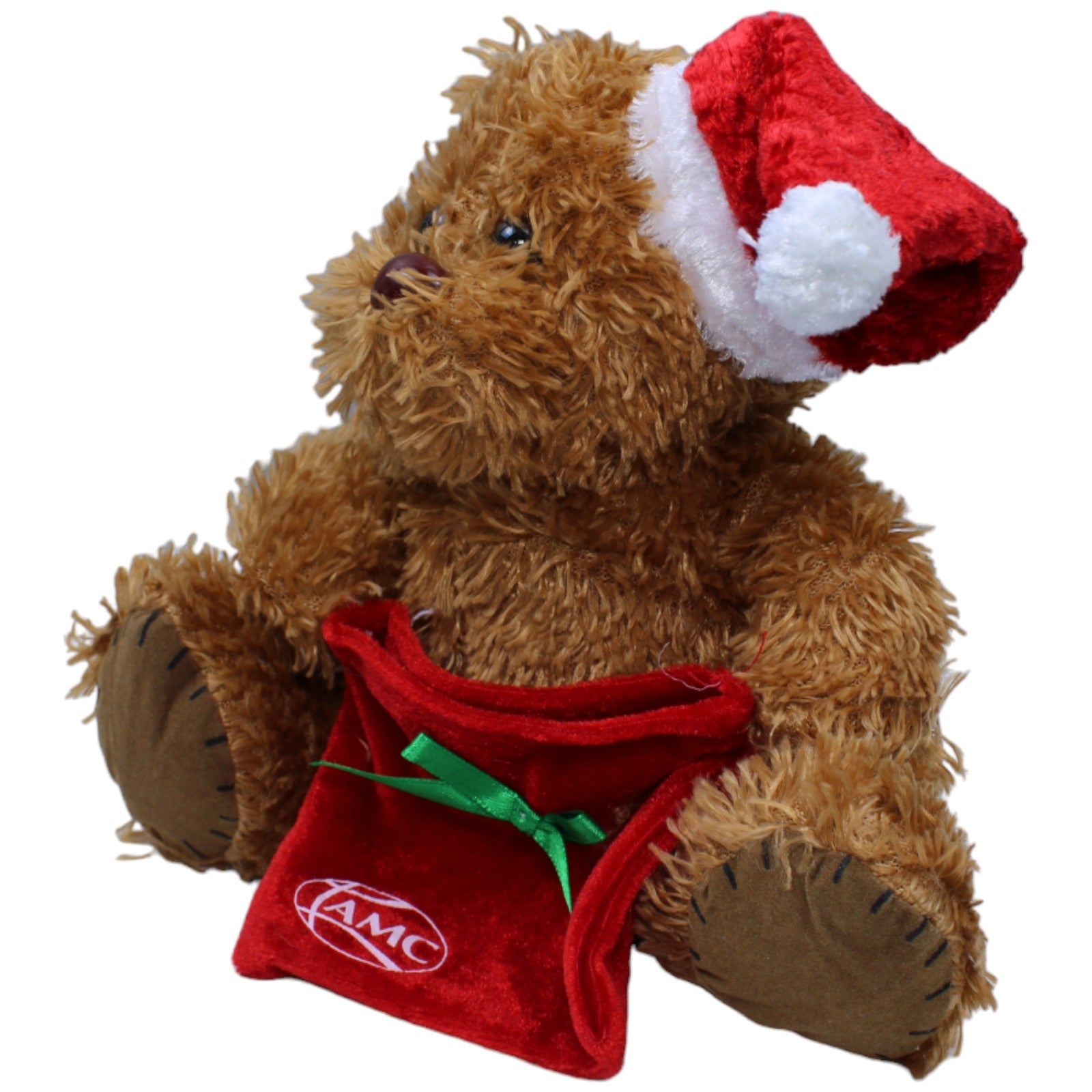 1236364 GEFRA - WERBUNG AMC, Weihnachts - Teddybär Kuscheltier Kumpel Leo Gebraucht