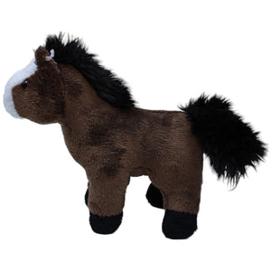 1236368 Die Spiegelburg Braunes Pony, stehend Kuscheltier Kumpel Leo Gebraucht Pferd