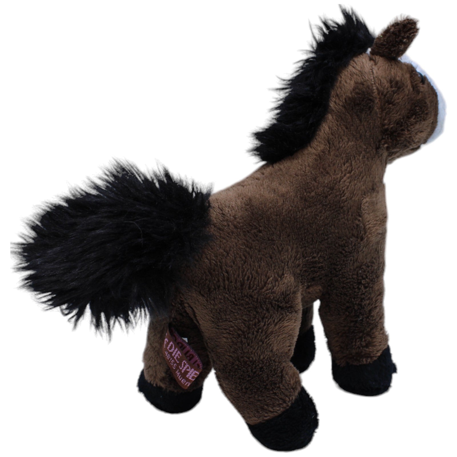 1236368 Die Spiegelburg Braunes Pony, stehend Kuscheltier Kumpel Leo Gebraucht Pferd