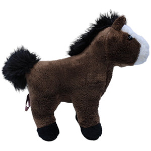 1236368 Die Spiegelburg Braunes Pony, stehend Kuscheltier Kumpel Leo Gebraucht Pferd