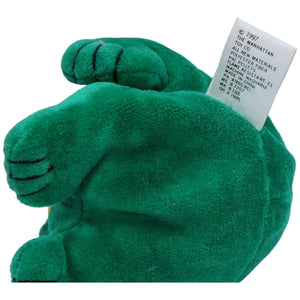 1236390 The Manhatten Toy Company Vintage Beanbag Frosch Kuscheltier Kumpel Leo Gebraucht Vintage