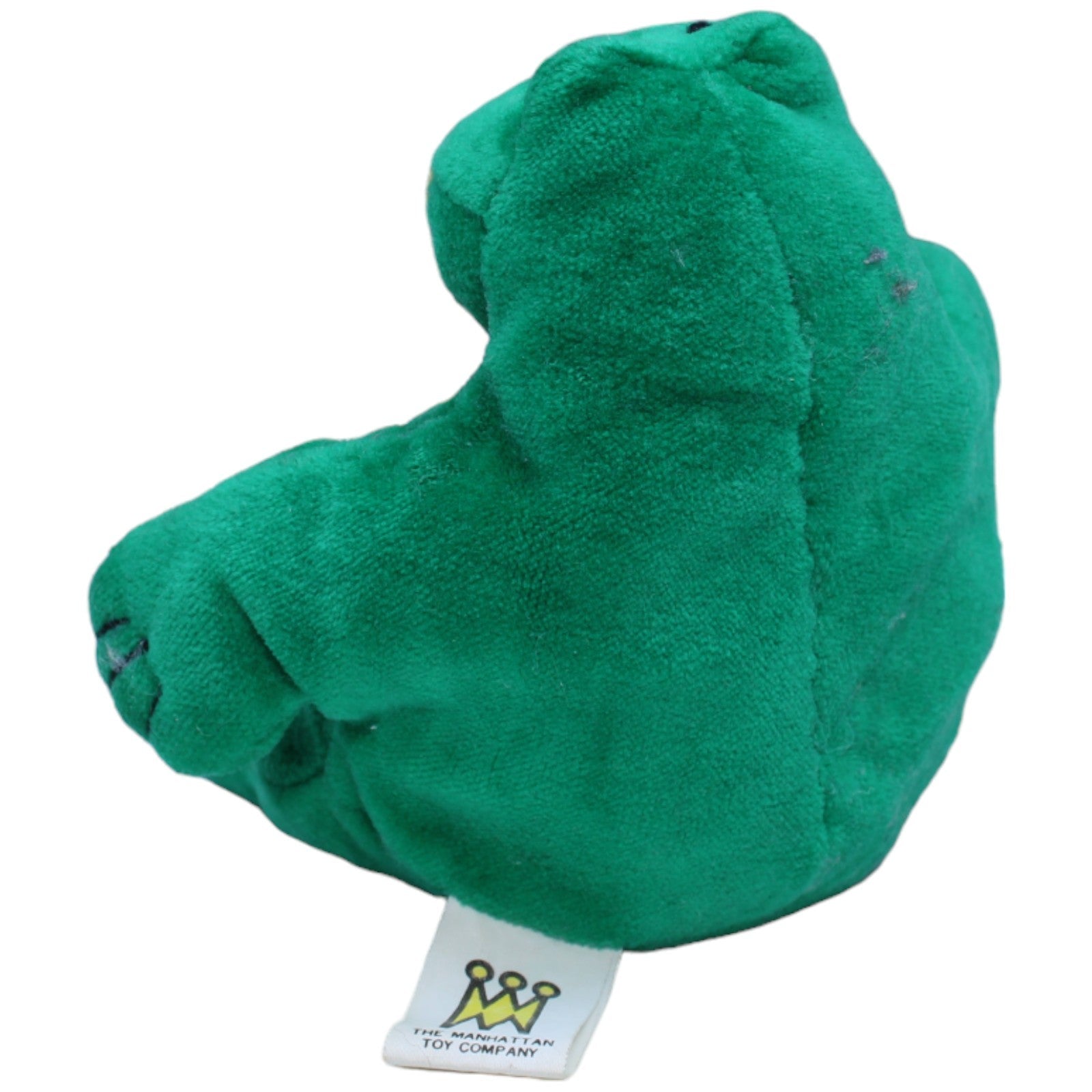 1236390 The Manhatten Toy Company Vintage Beanbag Frosch Kuscheltier Kumpel Leo Gebraucht Vintage