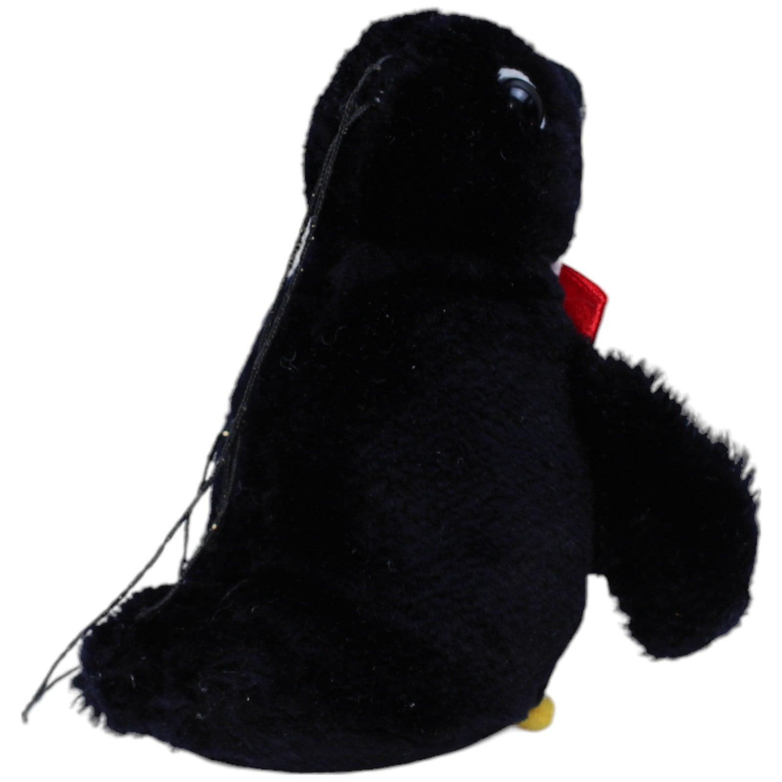 1236397 Förster & Vachenauer Vintage Pinguin mit roter Schleife Kuscheltier Kumpel Leo Gebraucht Vintage