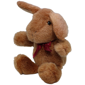 1236399 Unbekannt Süßer brauner Hase mit Schleife Kuscheltier Kumpel Leo Gebraucht Kaninchen Ostern