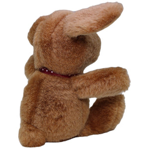 1236399 Unbekannt Süßer brauner Hase mit Schleife Kuscheltier Kumpel Leo Gebraucht Kaninchen Ostern