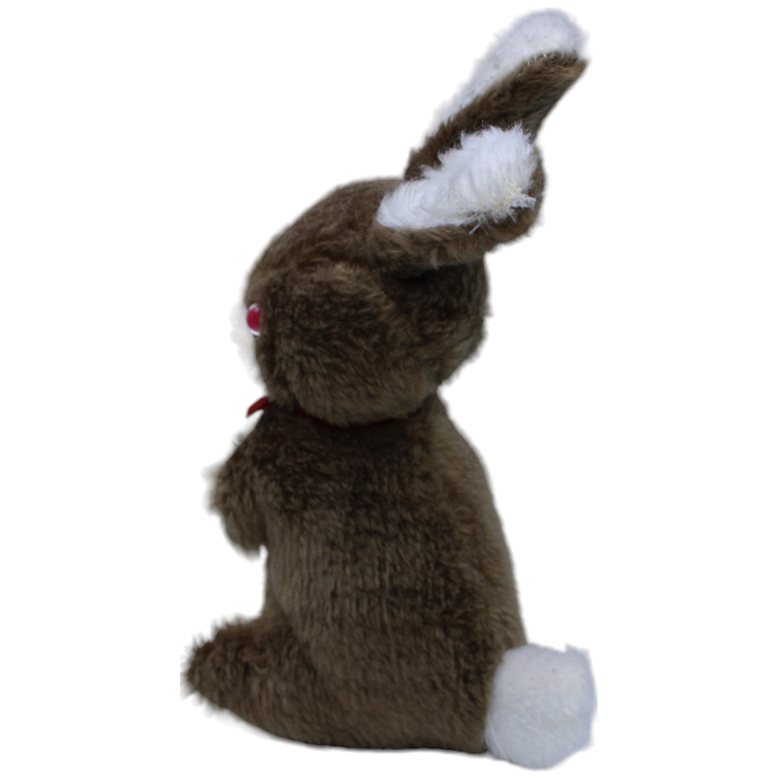 1236425 Unbekannt Vintage Hase mit roten Augen, sitzend Kuscheltier Kumpel Leo Gebraucht Kaninchen Ostern