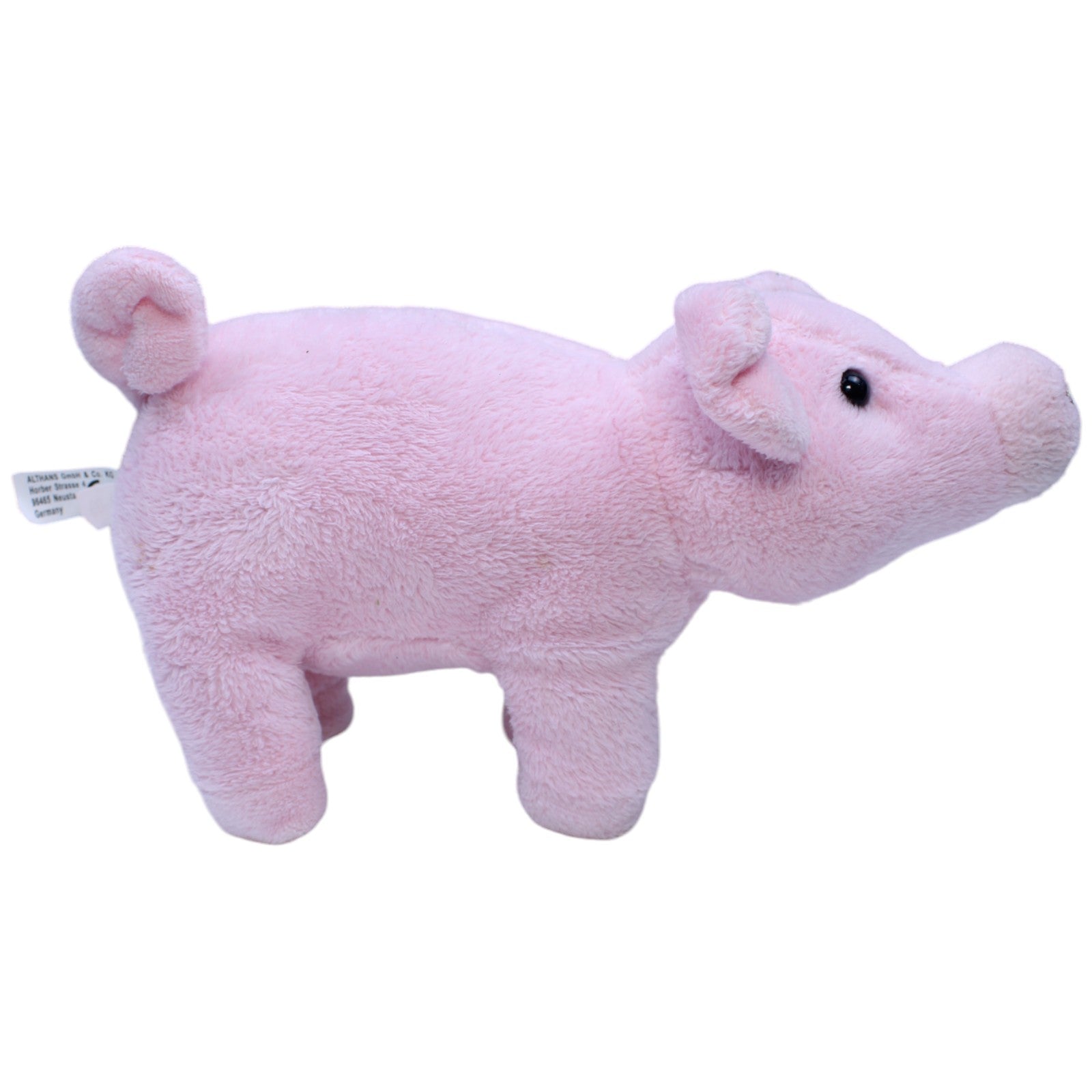 1236466 Althans Club Süßes Schwein, stehend Kuscheltier Kumpel Leo Bauernhof Gebraucht