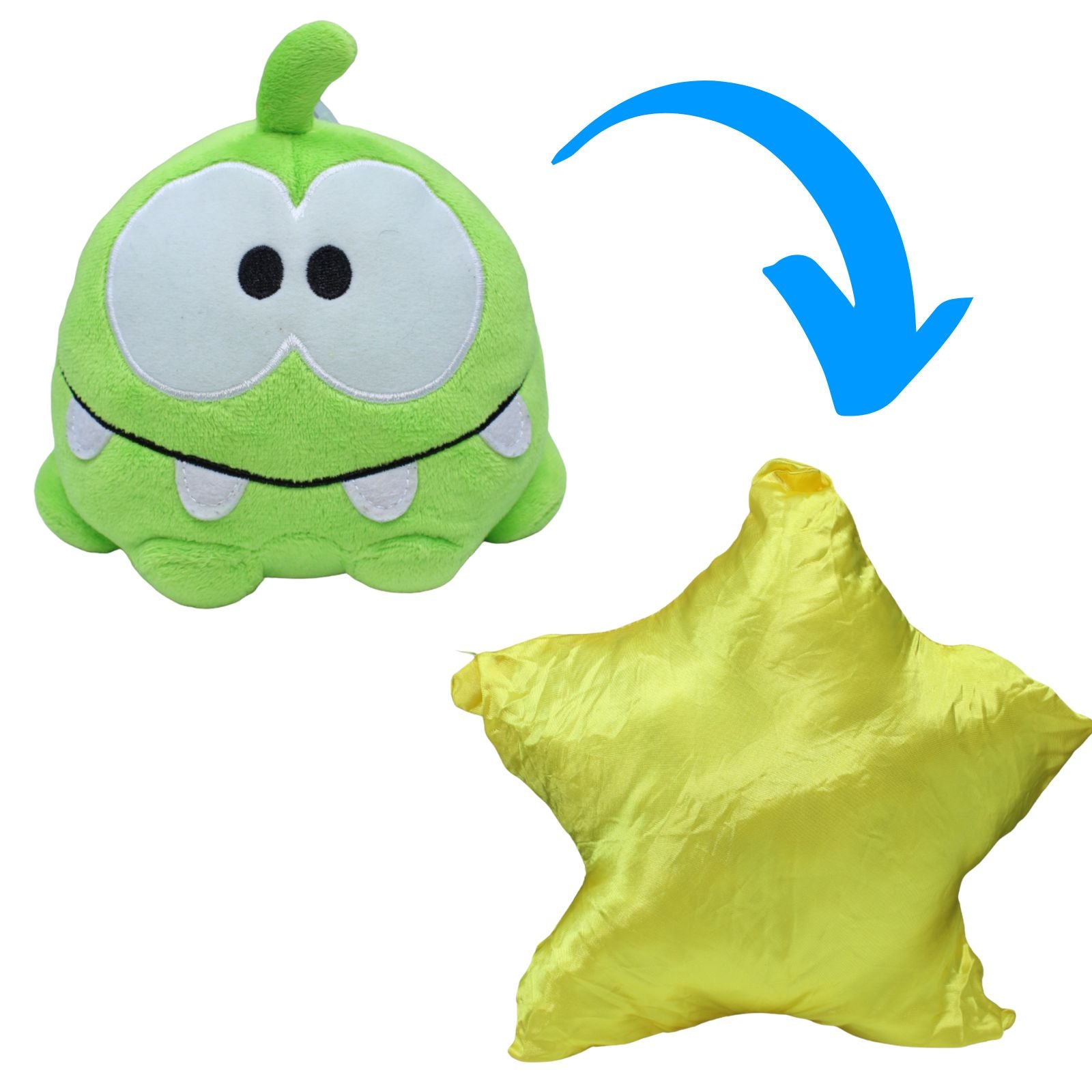 1236490 ZeptoLab UK Limited Cut the Rope, Om Nom Alien / Stern Kuscheltier Kumpel Leo Gebraucht