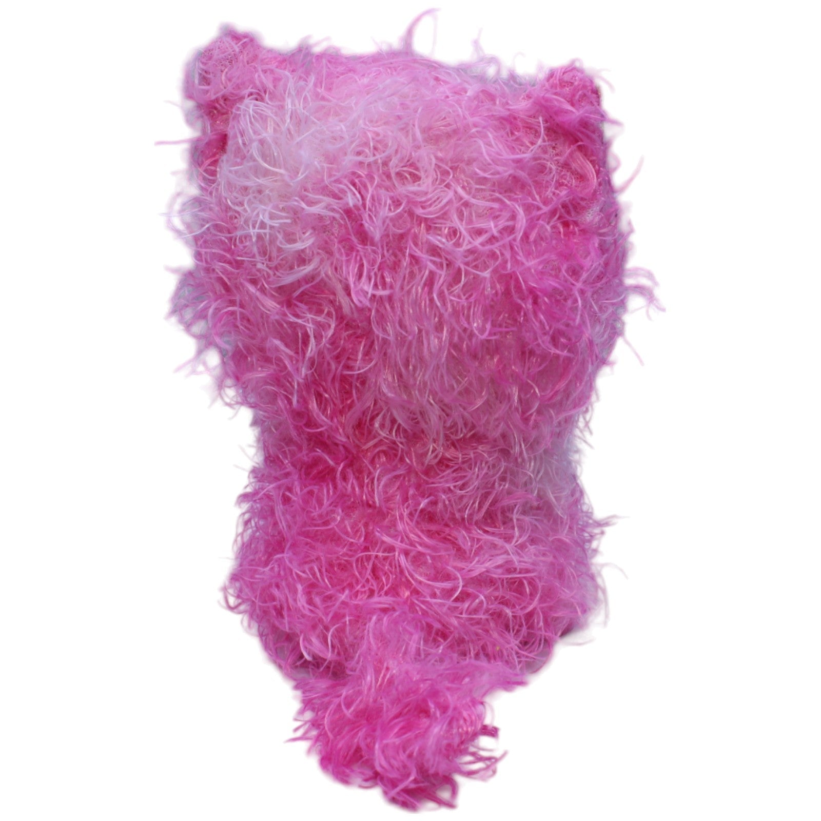 1236501 TY Wuschelige Katze Reagan, pink Kuscheltier Kumpel Leo Gebraucht Glubschi