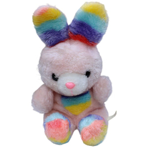 1236510 Unbekannt Rosa Regenbogen Hase Kuscheltier Kumpel Leo Gebraucht