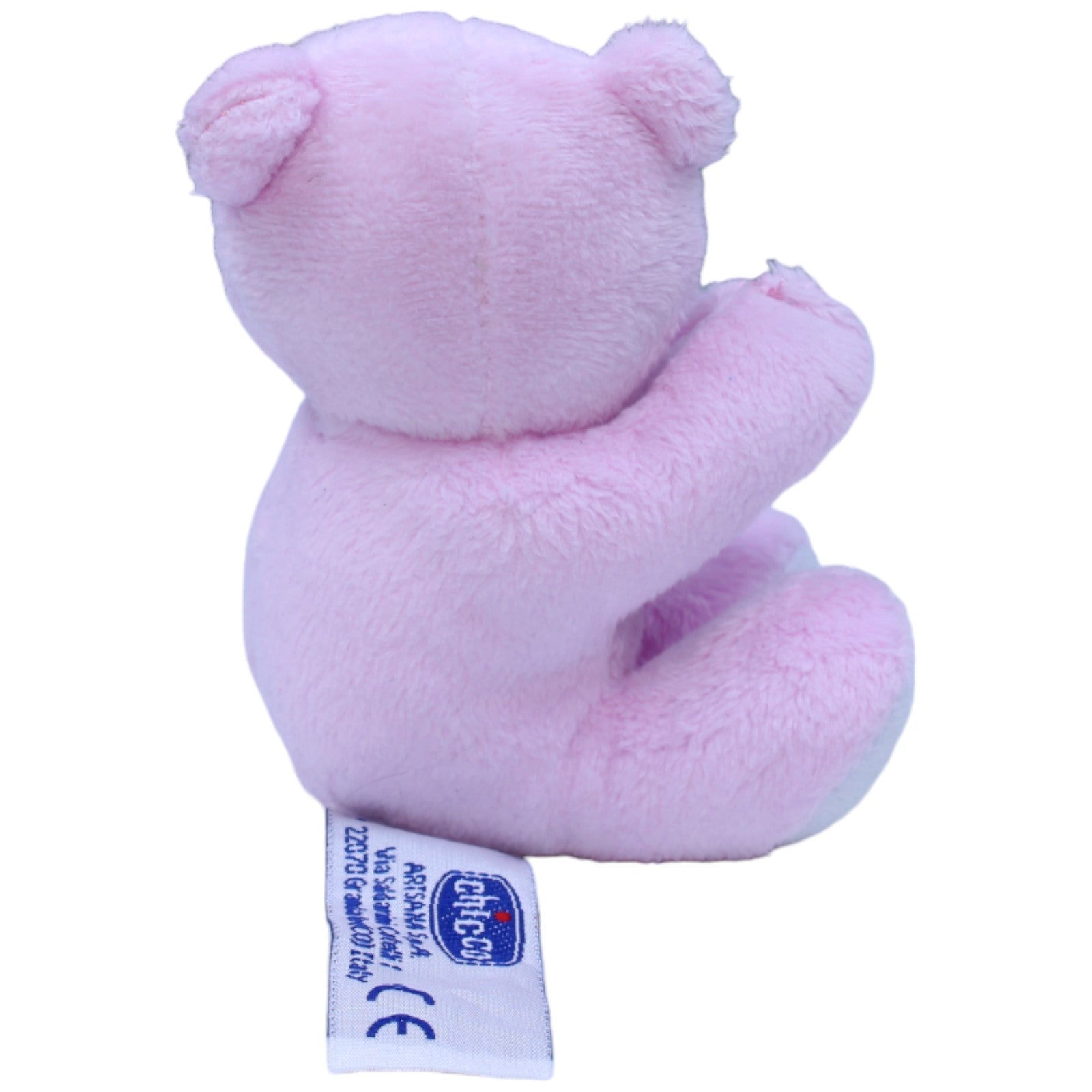 1236517 Chicco Kleiner rosa Teddybär Kuscheltier Kumpel Leo Bär Gebraucht Teddy