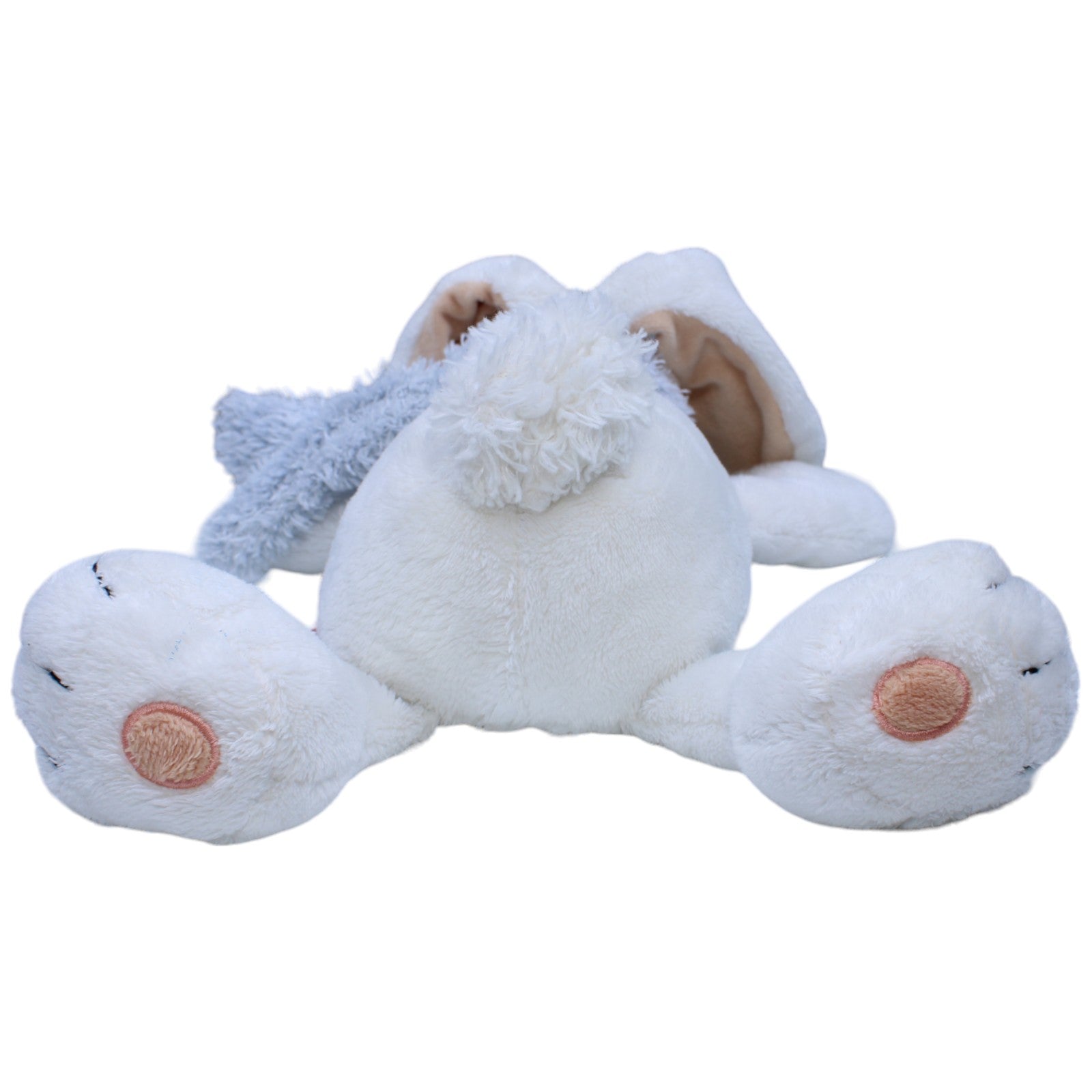 1236532 NICI Weißer Hase, liegend Kuscheltier Kumpel Leo Gebraucht