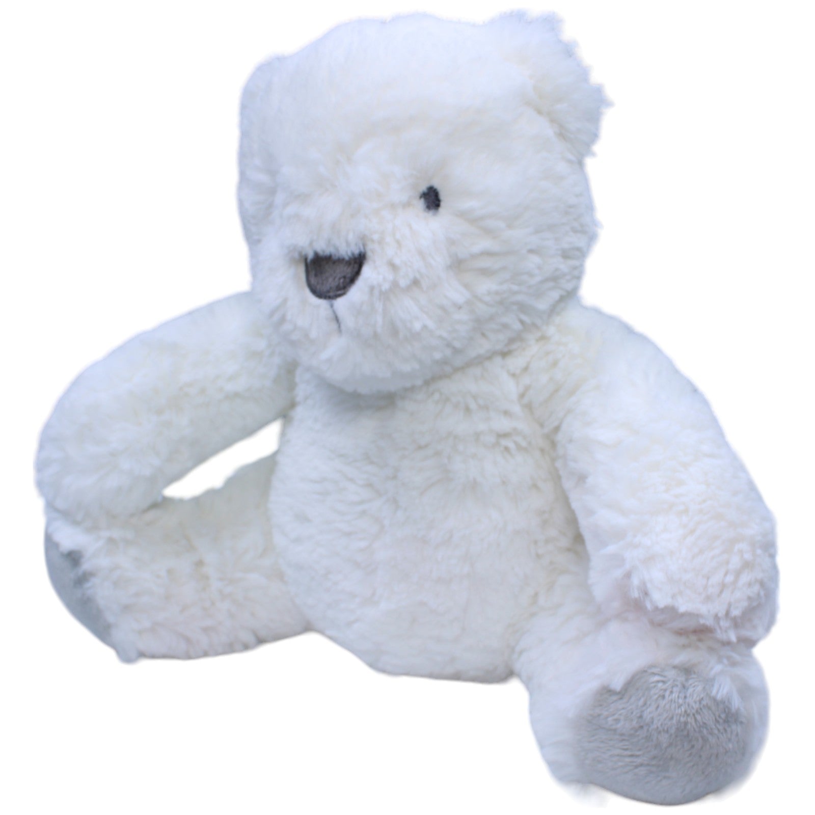 1236538 next Germany GmbH Hübscher weißer Teddybär, sitzend Kuscheltier Kumpel Leo Bär Gebraucht Teddy