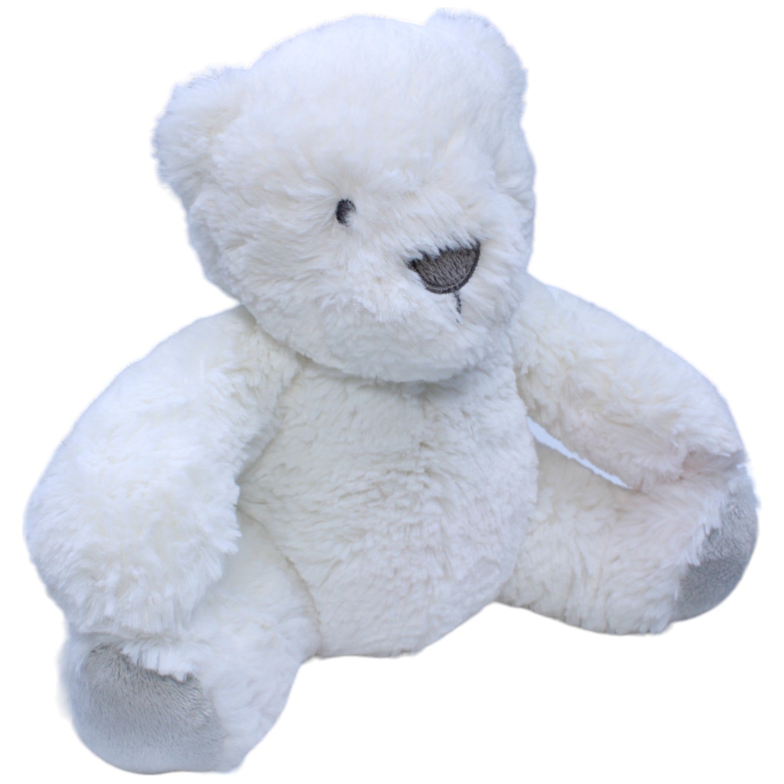 1236538 next Germany GmbH Hübscher weißer Teddybär, sitzend Kuscheltier Kumpel Leo Bär Gebraucht Teddy