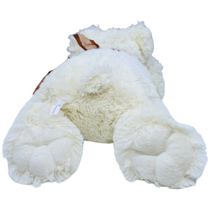 1236543 ESC Toys Süßer schlafender Bär, weiß Kuscheltier Kumpel Leo Bär Gebraucht Teddy