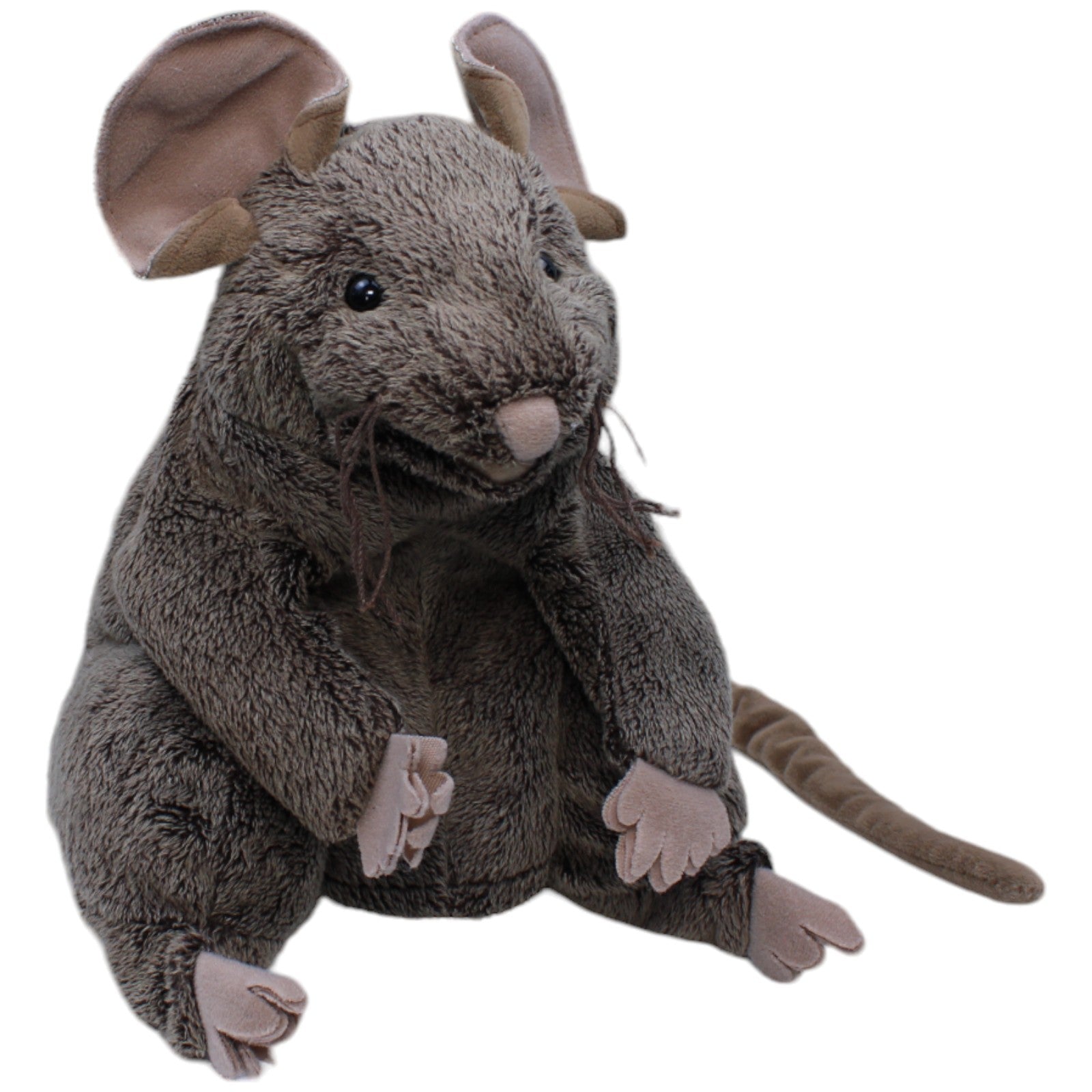 1236545 Folkmanis Handpuppe, braune Maus Handpuppe Kumpel Leo Gebraucht