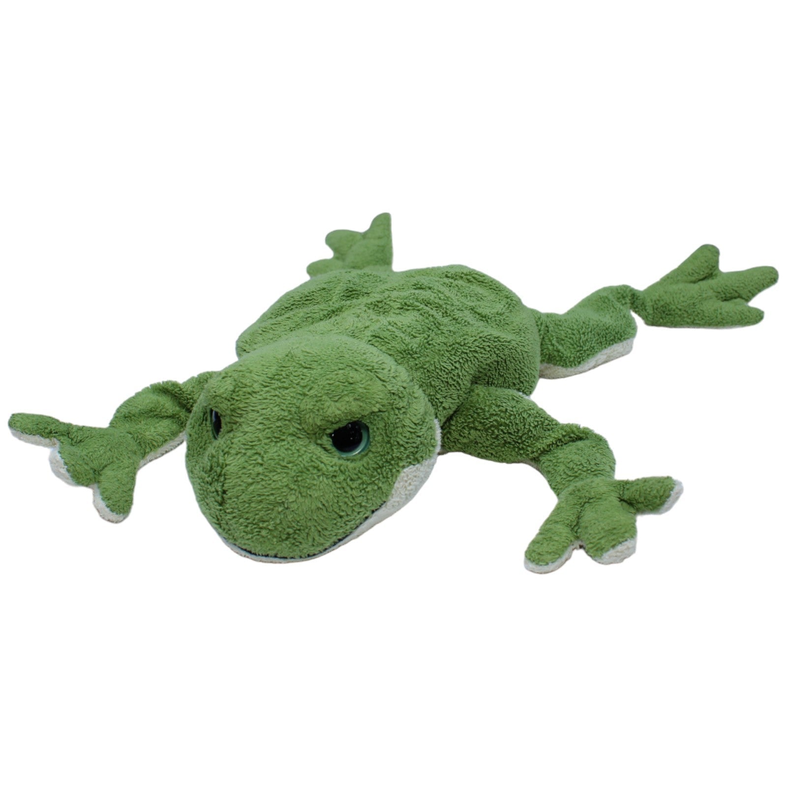 1236549 Keel Toys Frosch, liegend Kuscheltier Kumpel Leo Gebraucht