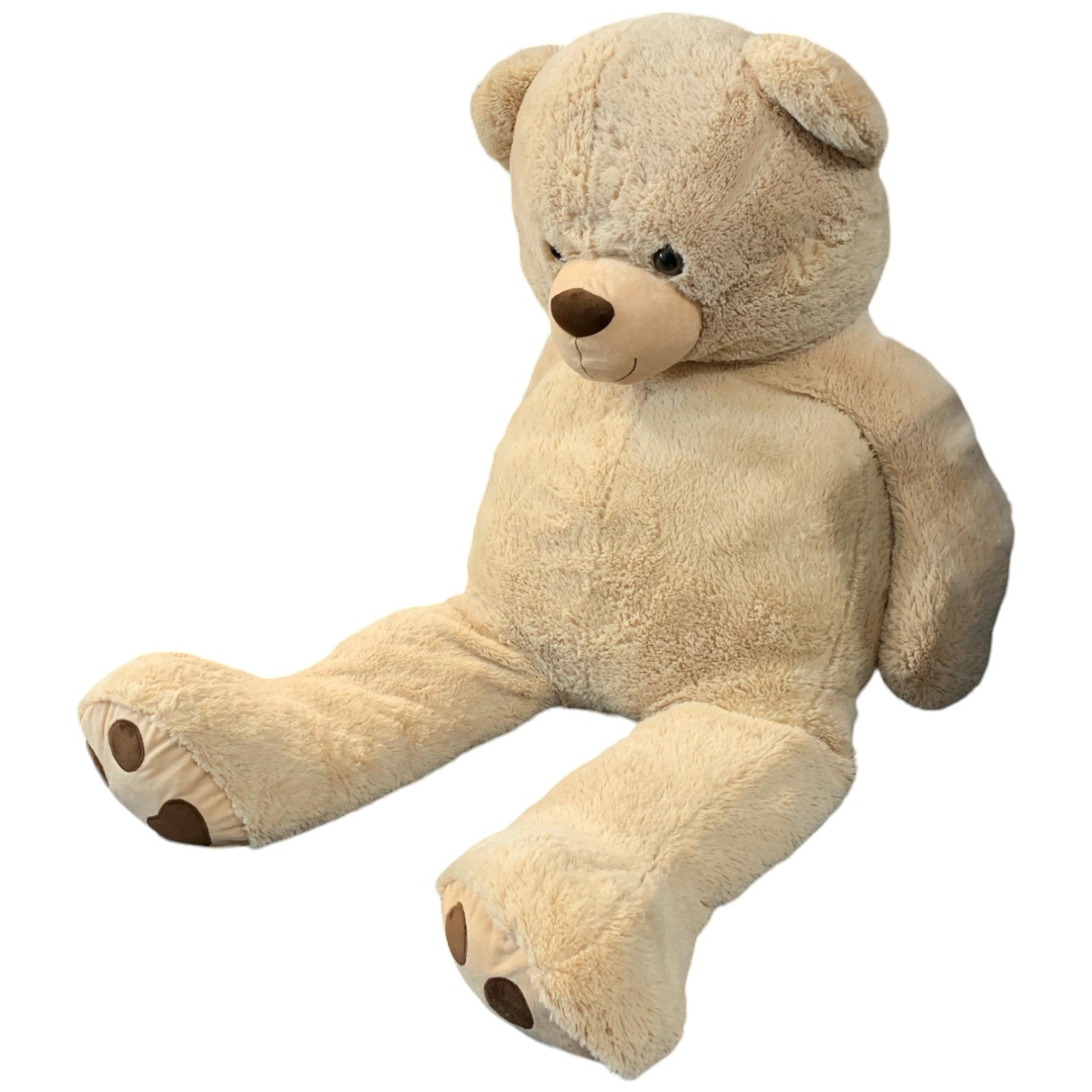 1236551 Unbekannt Riesen Teddybär, hellbraun Kuscheltier Kumpel Leo Bär Gebraucht Teddy