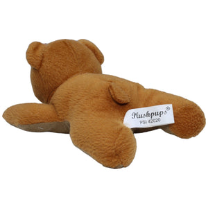 1236556 Plushpups Brauner Bär, liegend Kuscheltier Kumpel Leo Bär Gebraucht