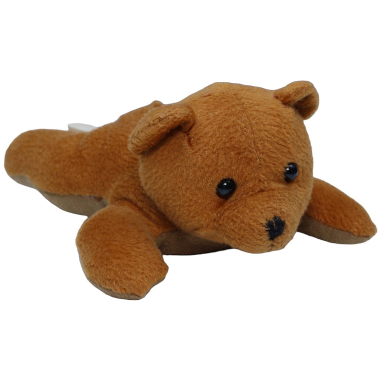 1236556 Plushpups Brauner Bär, liegend Kuscheltier Kumpel Leo Bär Gebraucht