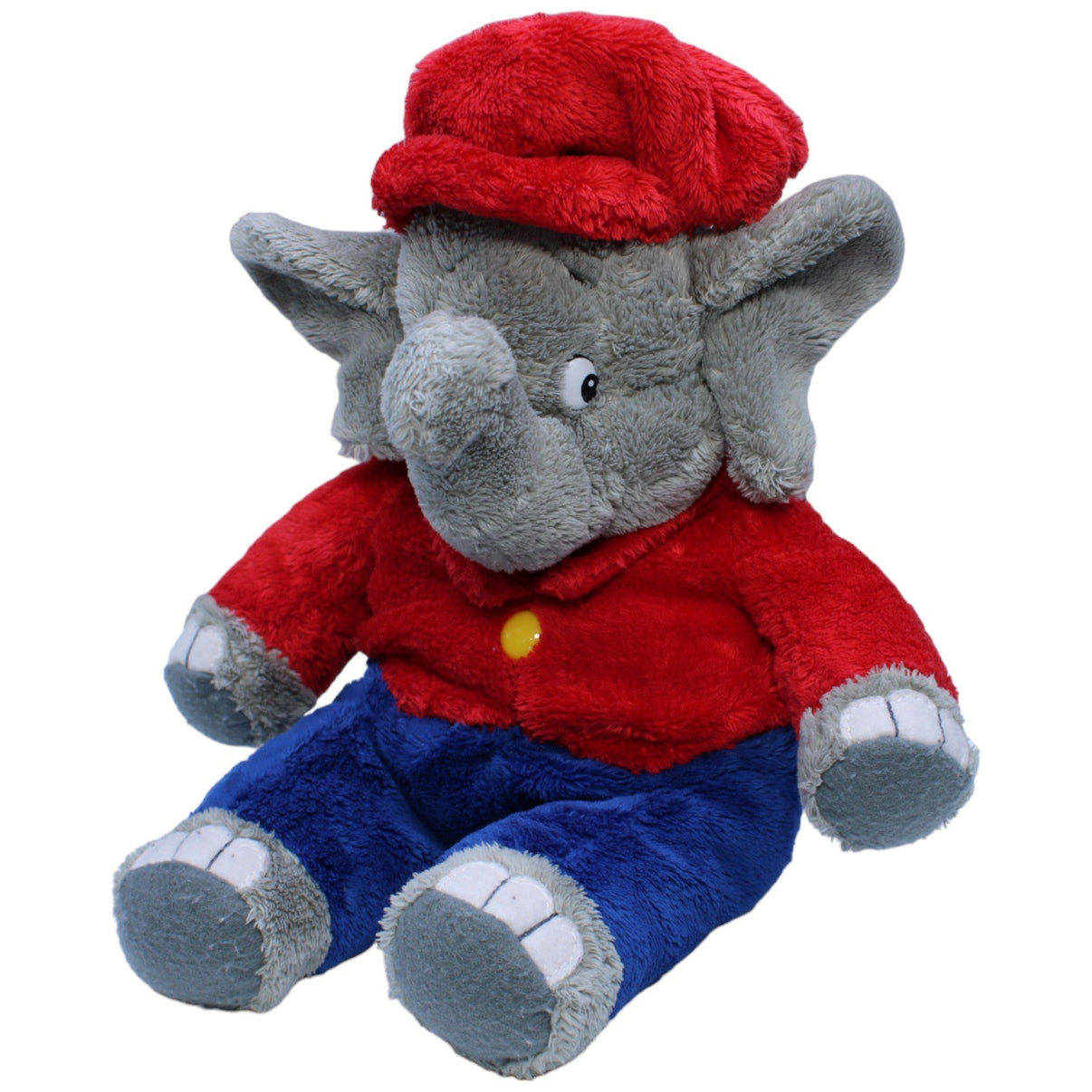 1236558 Schmidt Elefant, Benjamin Blümchen (42185) Kuscheltier Kumpel Leo Gebraucht