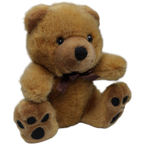 1236588 Bob der Bär Hübscher brauner Teddybär mit Schleife, sitzend Kuscheltier Kumpel Leo Bär Gebraucht Teddy