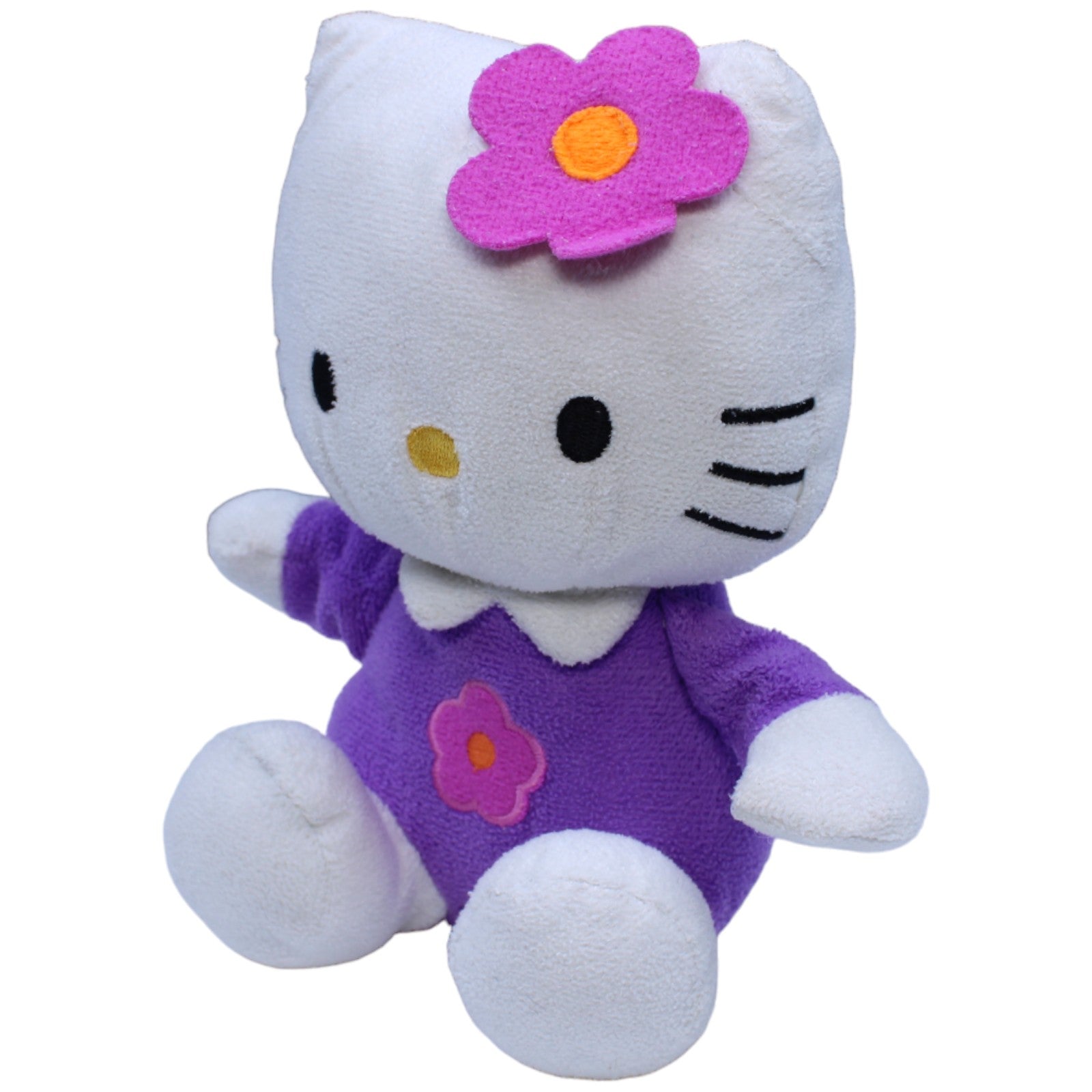 1236596 Unbekannt Hello Kitty, lila Kuscheltier Kumpel Leo Gebraucht