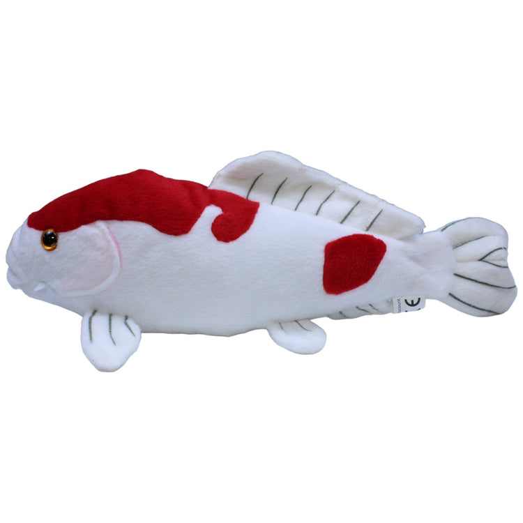 1236619 Koi Discount Koi Fisch, rot - weiß Kuscheltier Kumpel Leo Fisch Gebraucht