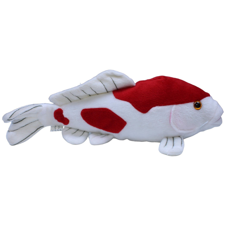 1236619 Koi Discount Koi Fisch, rot - weiß Kuscheltier Kumpel Leo Fisch Gebraucht