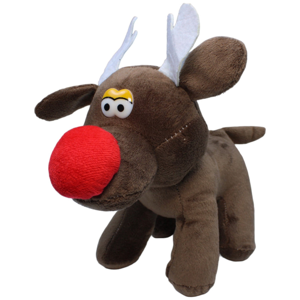 1236625 Home Shopping Europe Rentier mit roter Nase Kuscheltier Kumpel Leo Gebraucht Weihnachten