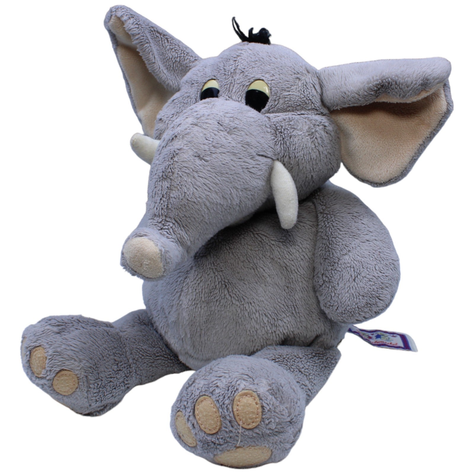 1236629 Kuschelwuschel Karstadt, Elefant sitzend Kuscheltier Kumpel Leo Gebraucht