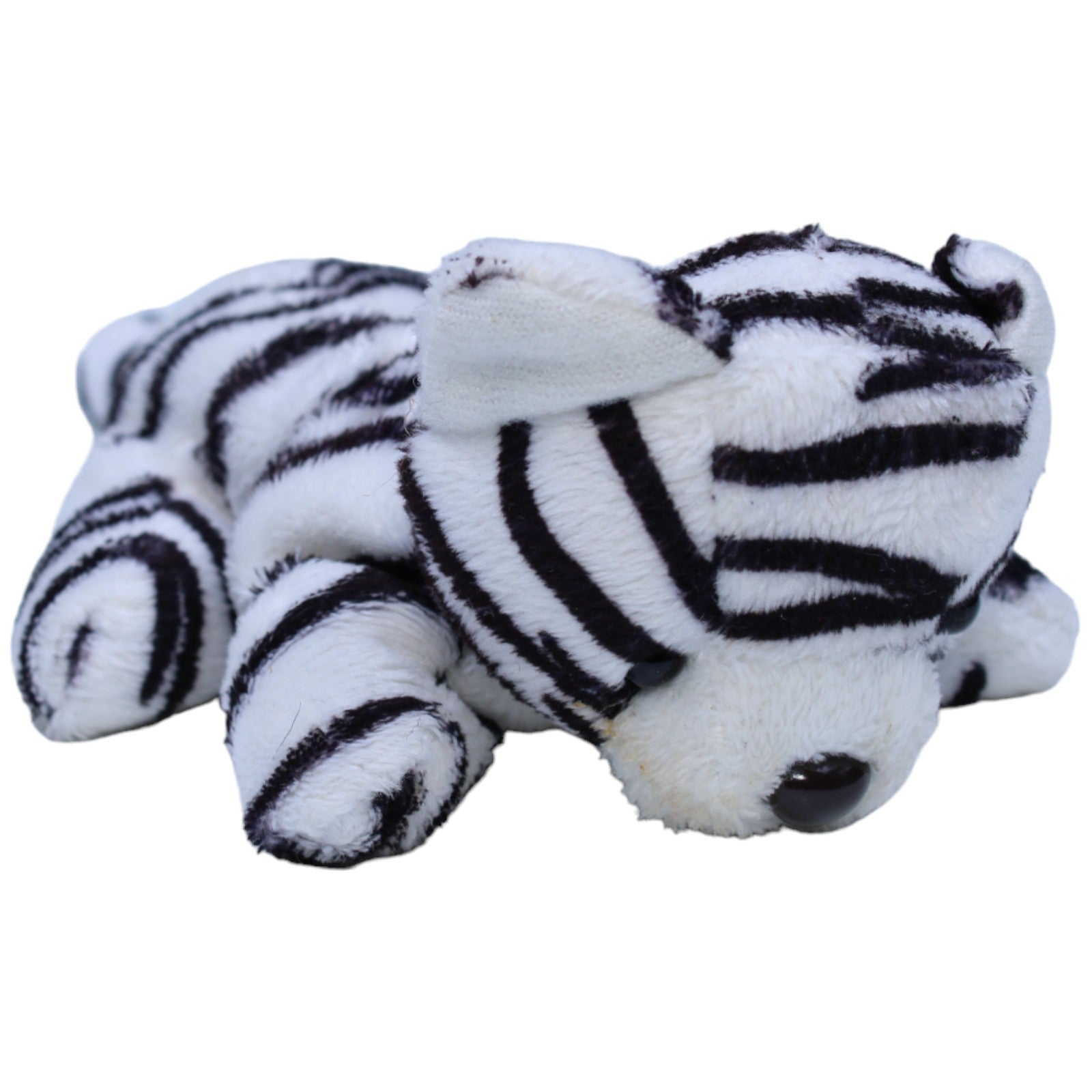 1236638 cyber - Wear.de Walter Maskottchen, Tiger - tec® Silver Kuscheltier Kumpel Leo Gebraucht