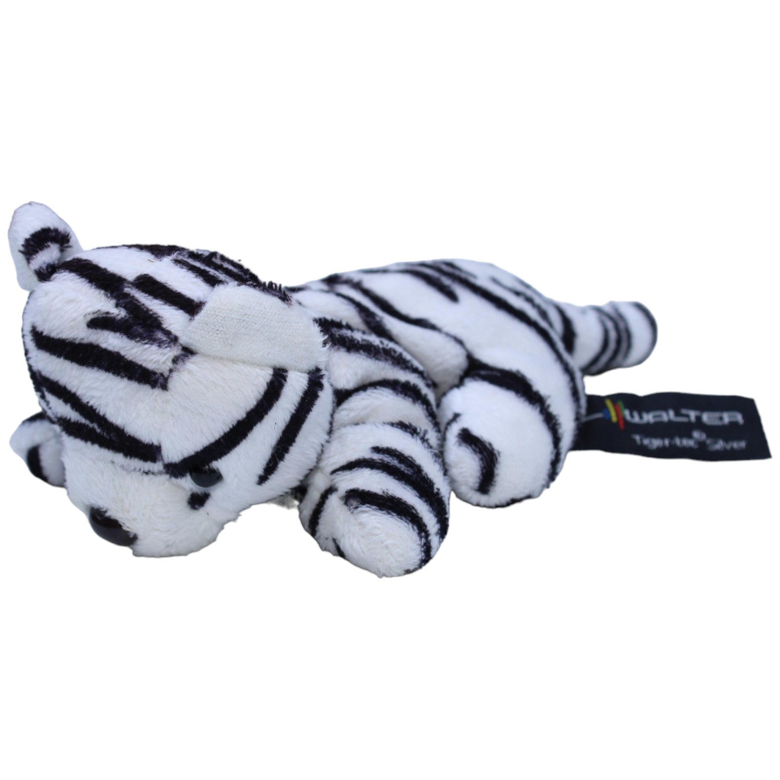 1236638 cyber - Wear.de Walter Maskottchen, Tiger - tec® Silver Kuscheltier Kumpel Leo Gebraucht