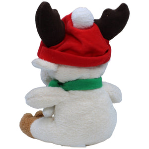 1236643 Cobico International Elch mit Weihnachtsmütze Kuscheltier Kumpel Leo Gebraucht Weihnachten