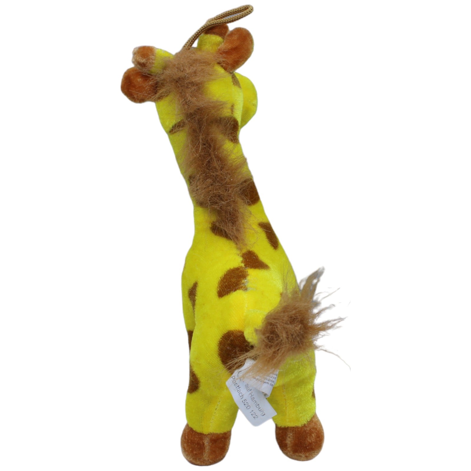 1236661 Paul Hamburg Giraffe mit rausgestreckter Zunge, stehend Kuscheltier Kumpel Leo Gebraucht