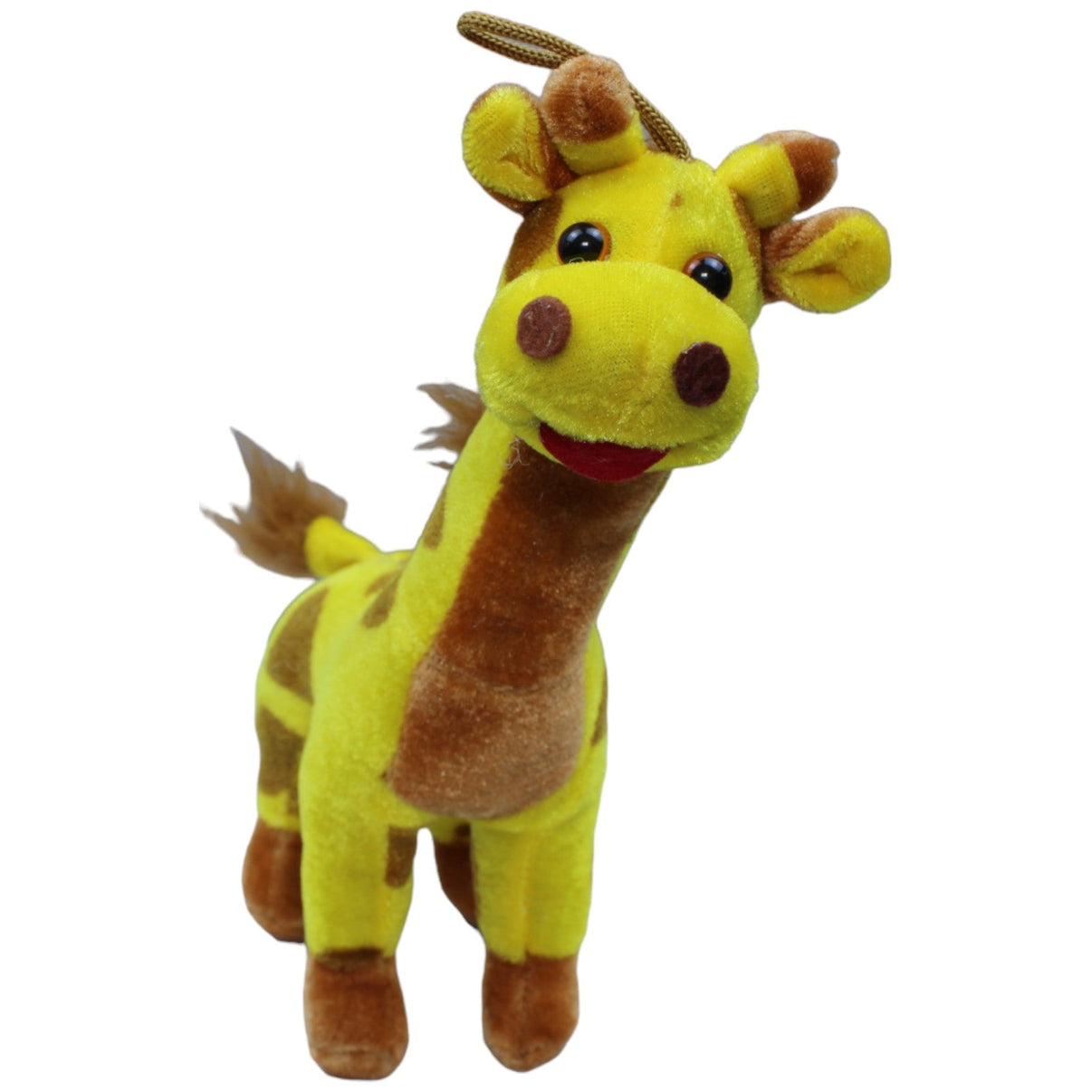 1236661 Paul Hamburg Giraffe mit rausgestreckter Zunge, stehend Kuscheltier Kumpel Leo Gebraucht