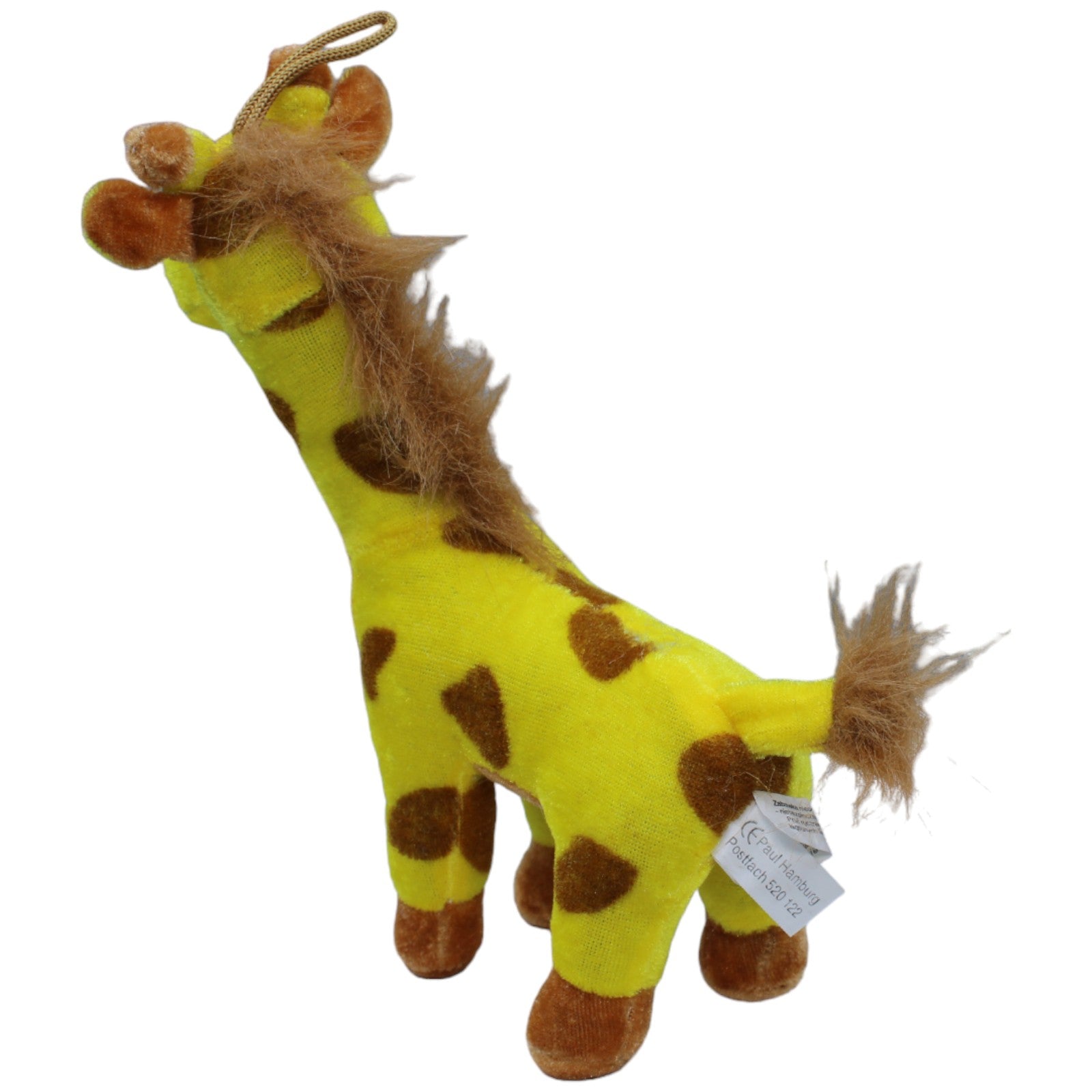 1236661 Paul Hamburg Giraffe mit rausgestreckter Zunge, stehend Kuscheltier Kumpel Leo Gebraucht