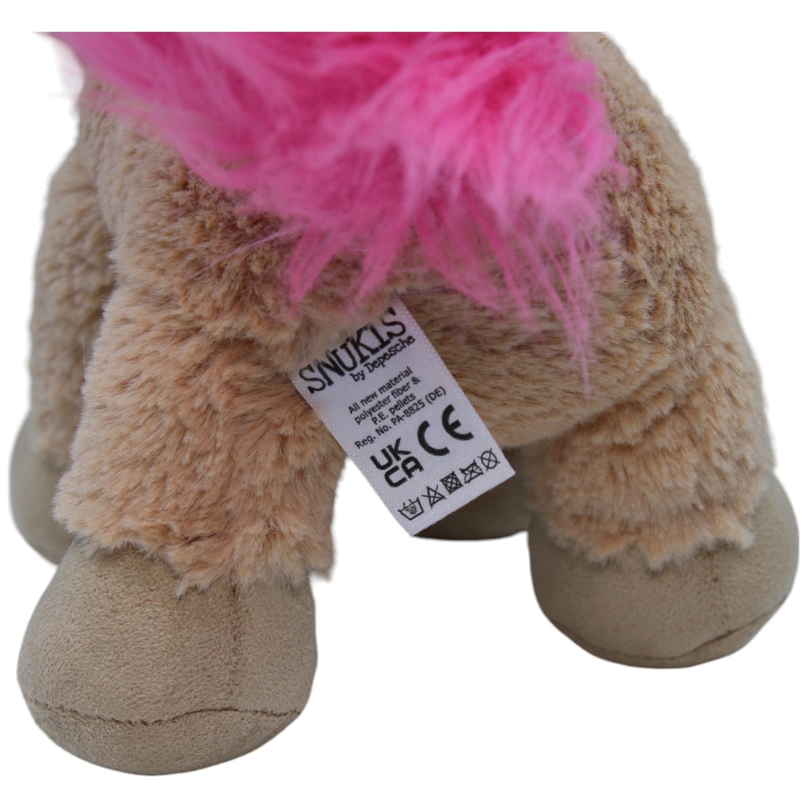 1236668 Depesche Snukis, Pferd Bella mit pinker Mähne Kuscheltier Kumpel Leo Gebraucht