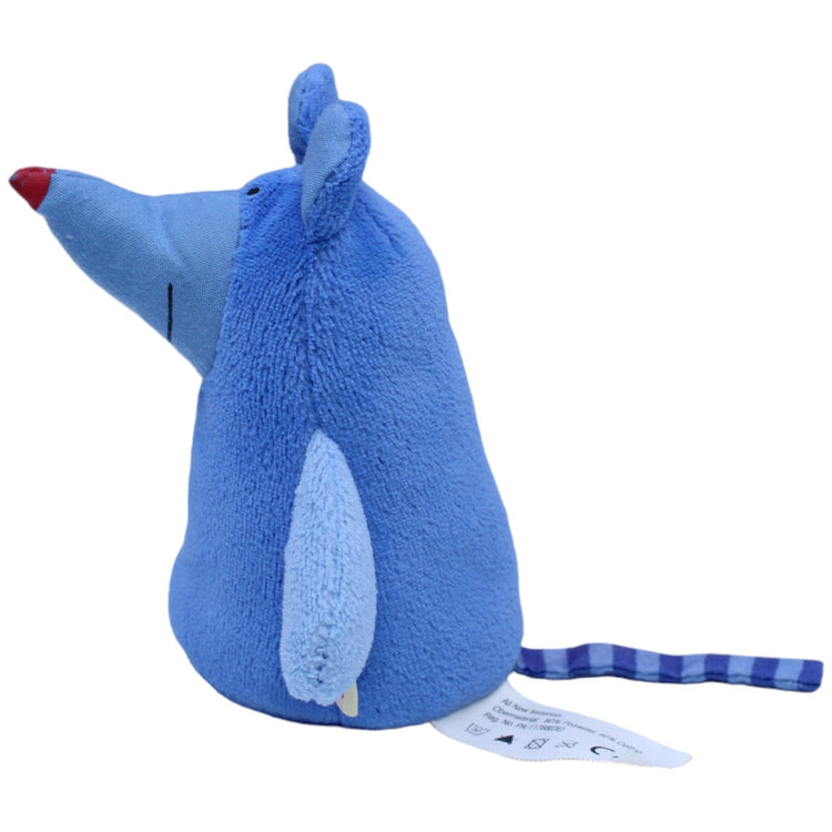 1236679 HABA Süße blaue Maus, mini Kuscheltier Kumpel Leo Gebraucht