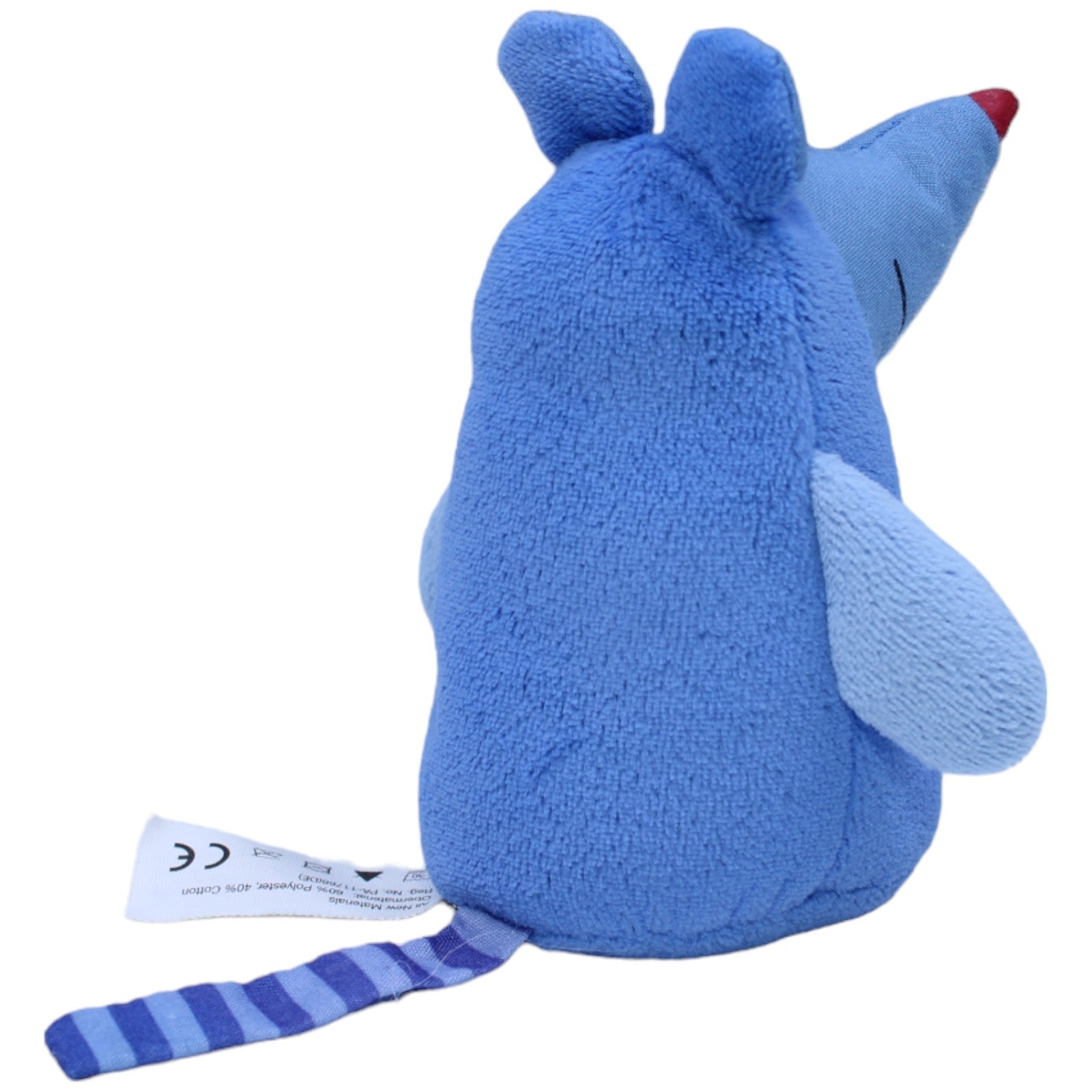 1236679 HABA Süße blaue Maus, mini Kuscheltier Kumpel Leo Gebraucht