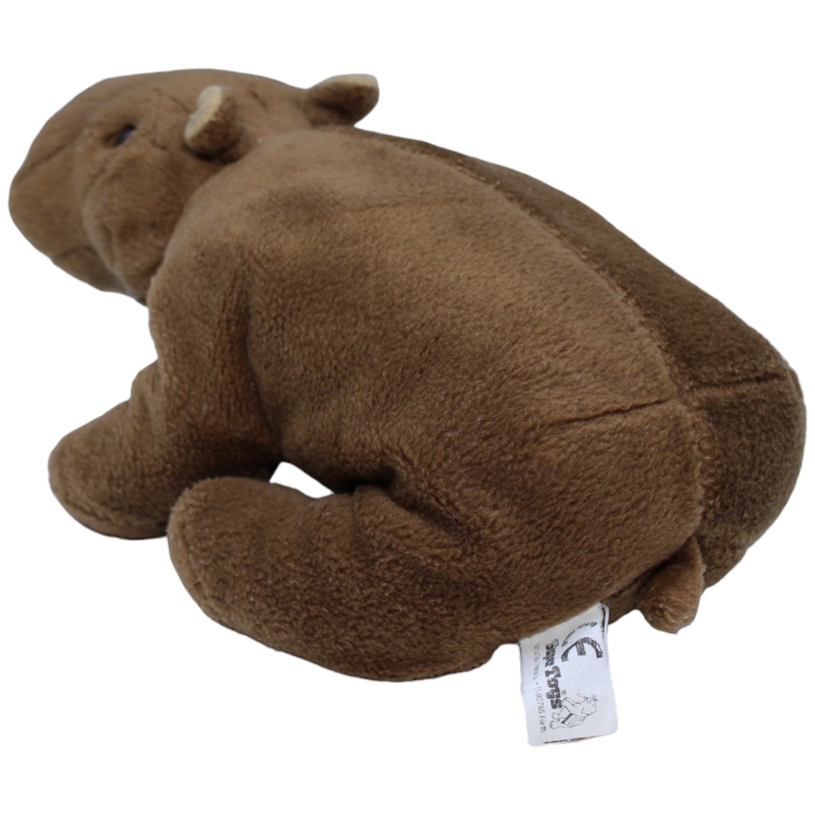 1236691 Simba Super Toys, braunes Nilpferd Kuscheltier Kumpel Leo Gebraucht Hippo