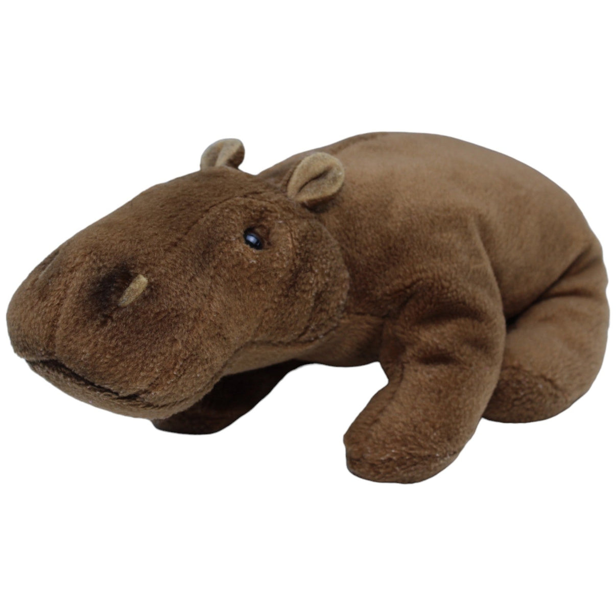 1236691 Simba Super Toys, braunes Nilpferd Kuscheltier Kumpel Leo Gebraucht Hippo