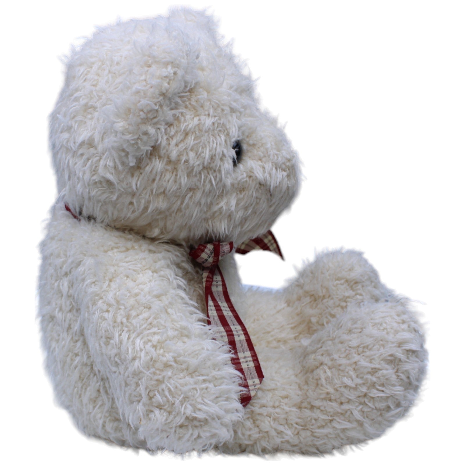 1236701 Unbekannt Großer Teddybär mit Schleife, beige Kuscheltier Kumpel Leo Bär Gebraucht Teddy