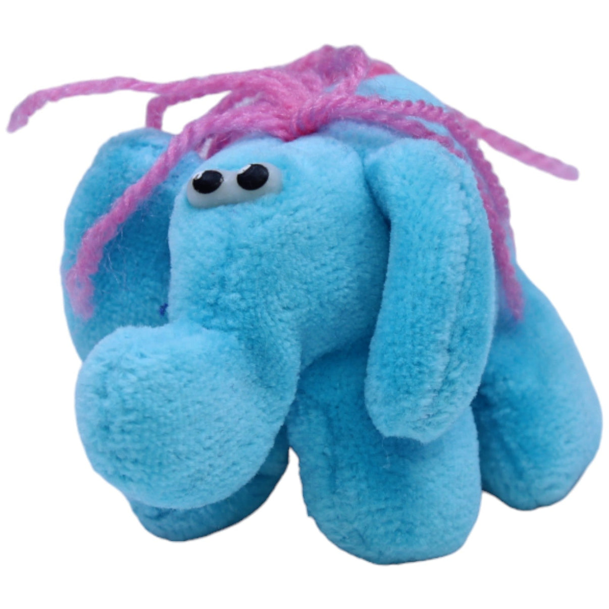 1236710 Stossno & Ankermann BEBE Perlsacktiere, blauer mini Elefant - Elefränzchen Kuscheltier Kumpel Leo Gebraucht