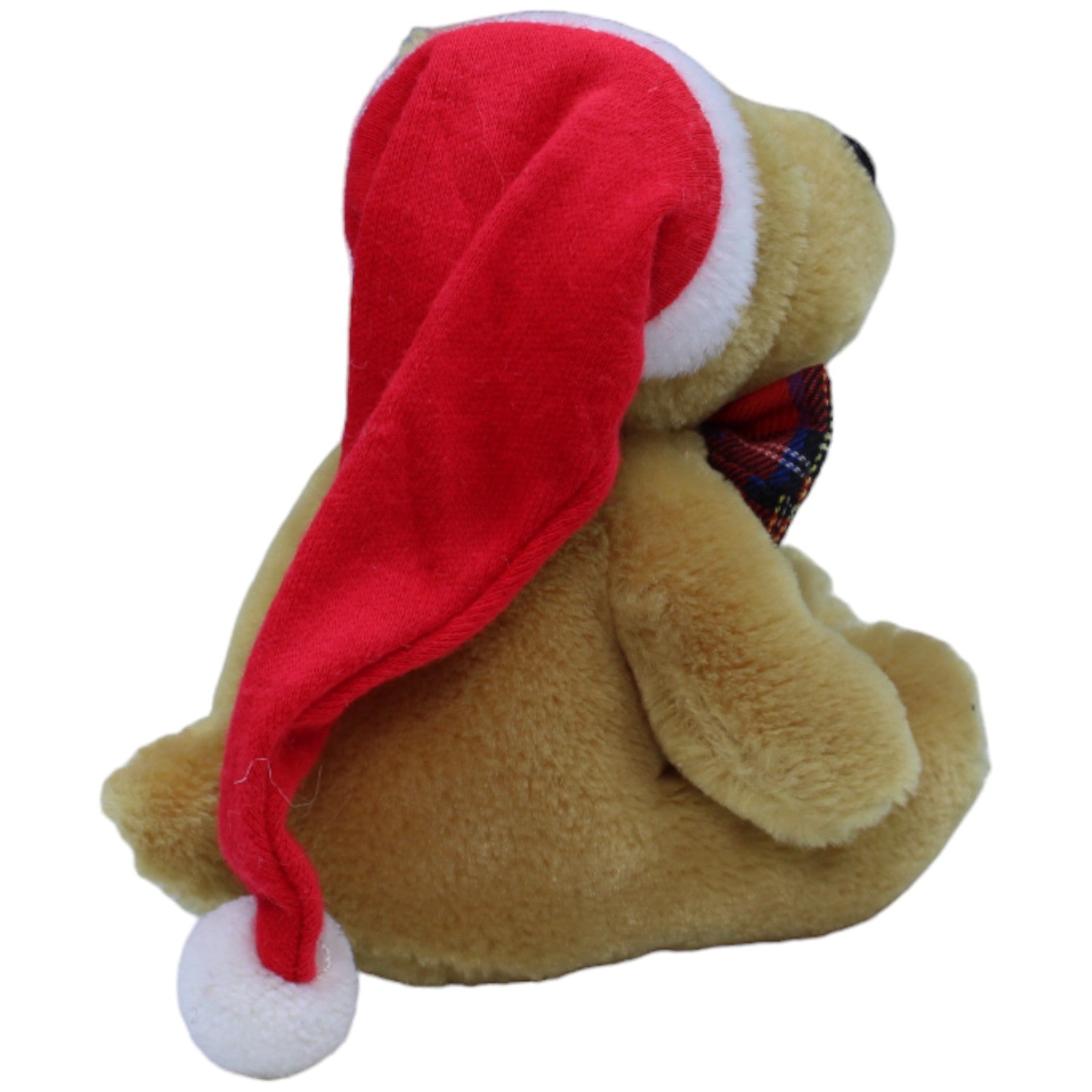 1236711 Unbekannt Weihnachtlicher Mini - Bär mit Fliege, sitzend Kuscheltier Kumpel Leo Bär Gebraucht Teddy