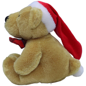 1236711 Unbekannt Weihnachtlicher Mini - Bär mit Fliege, sitzend Kuscheltier Kumpel Leo Bär Gebraucht Teddy