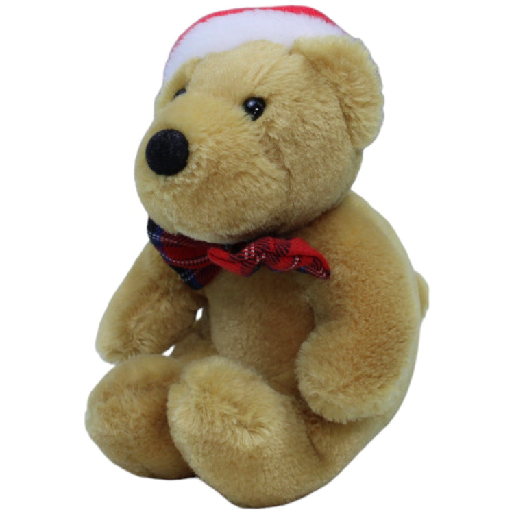 1236711 Unbekannt Weihnachtlicher Mini - Bär mit Fliege, sitzend Kuscheltier Kumpel Leo Bär Gebraucht Teddy